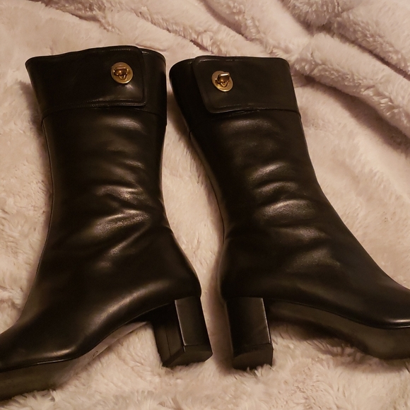 Coach Leather Boots - Picture 10 of 10